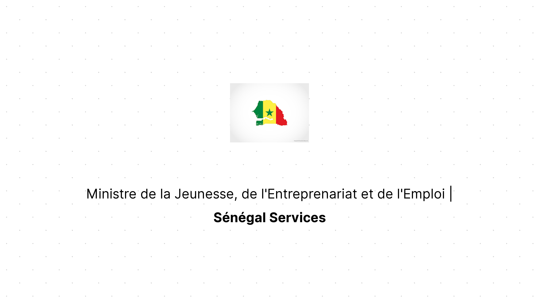 logo des ministères de la jeunesse